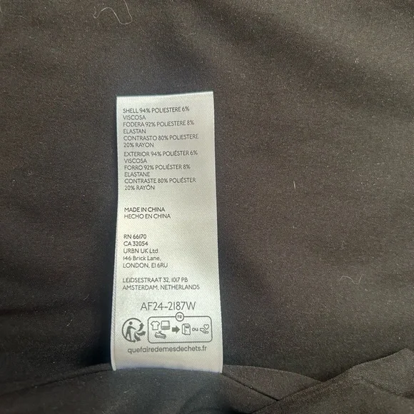 By Anthropologie Glen Plaid Tweed Blazer with Gold Buttons MISSING HOODIE Med - Picture 7 of 11